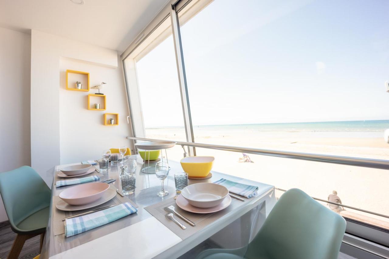 Ferienwohnung Les Vagues Courseulles-sur-Mer Exterior foto